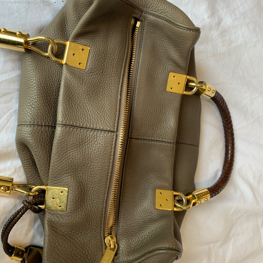 High-End Michael Michael Kors Leatherbraid Handle View 6